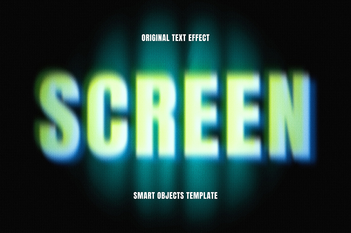 Fading CRT Text Effect Fading CRT Text Effect
