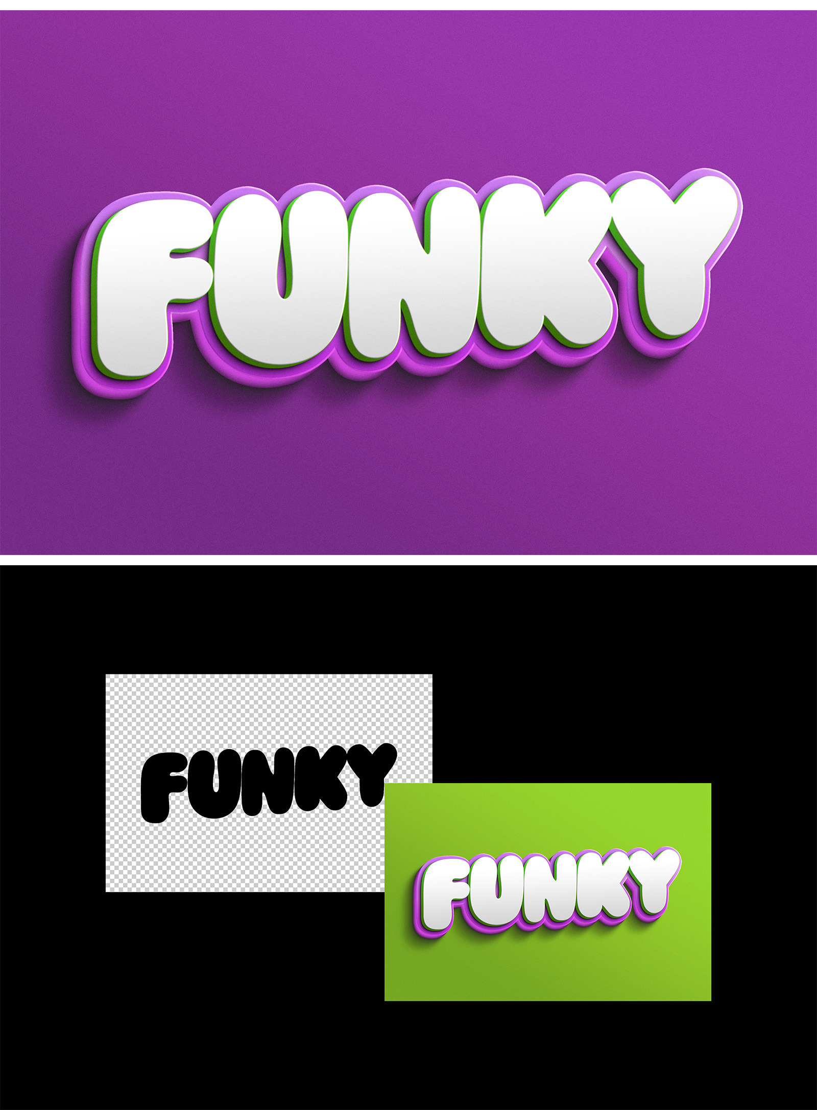 Funky Cartoon Text Effect Funky Cartoon Text Effect