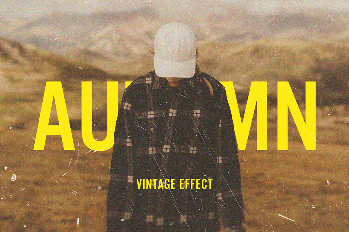 Autumn Vintage Photo Effect Autumn Vintage Photo Effect