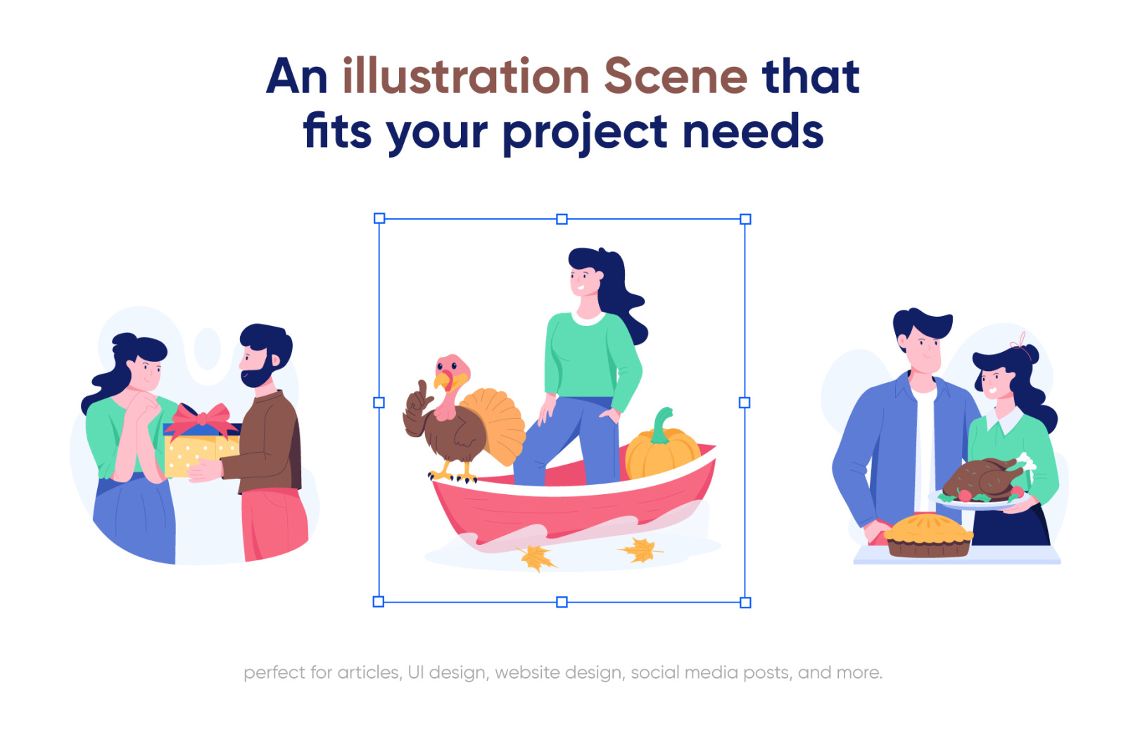 Thanksgiving Day Illustrations Thanksgiving Day Illustrations