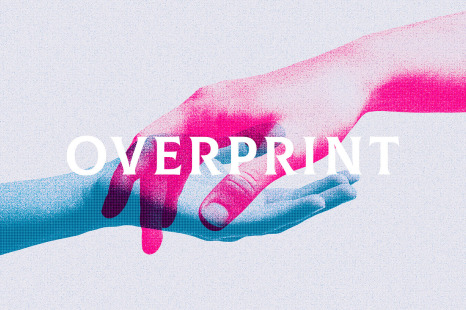 Duotone Overprint Photo Effect - Riso