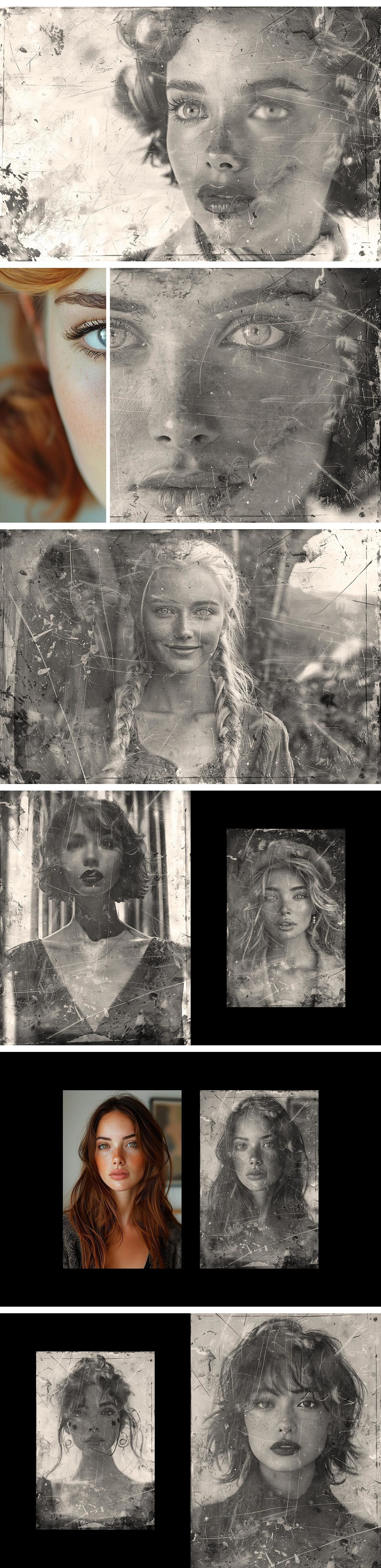Daguerreotype Photo Effect Daguerreotype Photo Effect