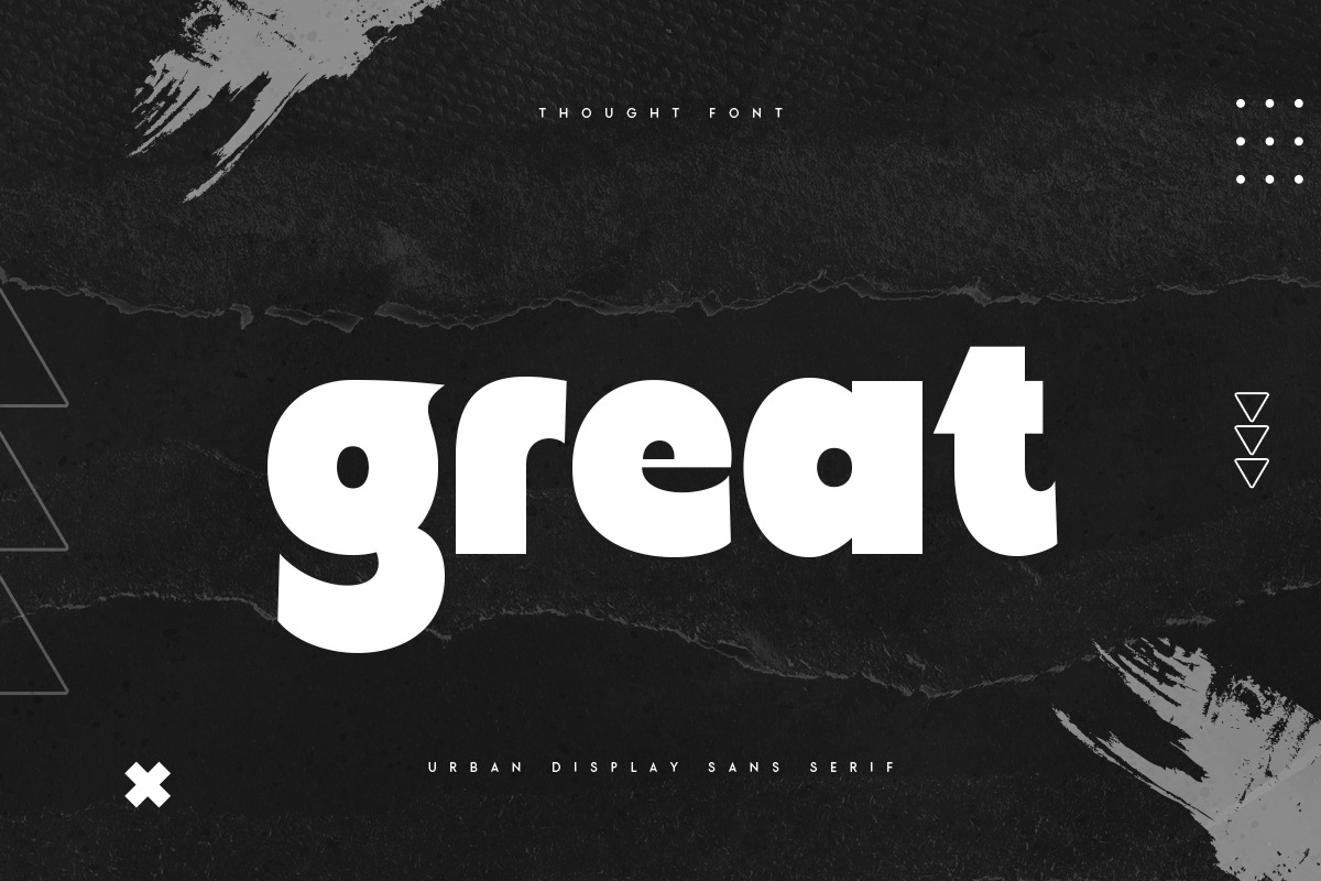 Thought - Urban Display Sans Serif Thought - Urban Display Sans Serif