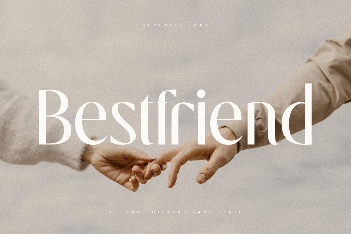 Serenity - Luxury Elegant Beauty Font Serenity - Luxury Elegant Beauty Font