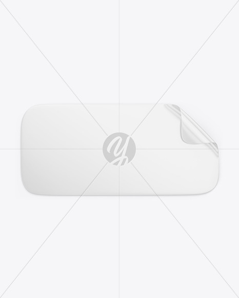 Glossy Sticker Mockup