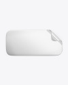 Metallic Sticker Mockup