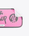 Texturated Sticker Mockup