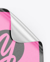 Texturated Sticker Mockup