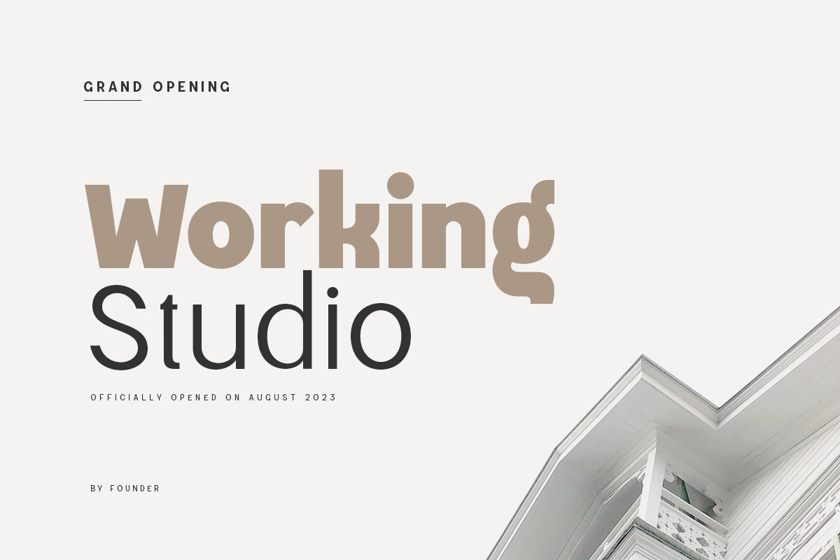Magnetic Modern Sans Serif Family
