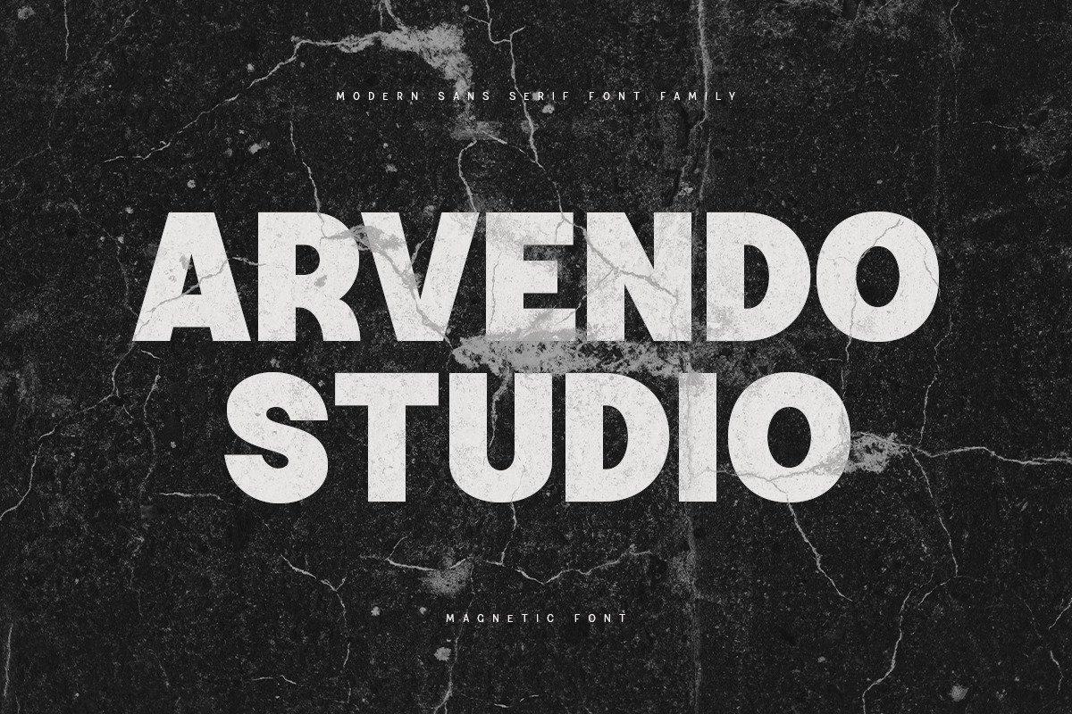 Magnetic Modern Sans Serif Family
