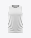 Men's Sleeveless Shirt Mockup - Front View