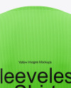 Men's Sleeveless Shirt Mockup - Back View