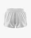 Women’s Training Shorts - Back View