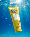 Matte Cosmetic Tube Under Water Mockup
