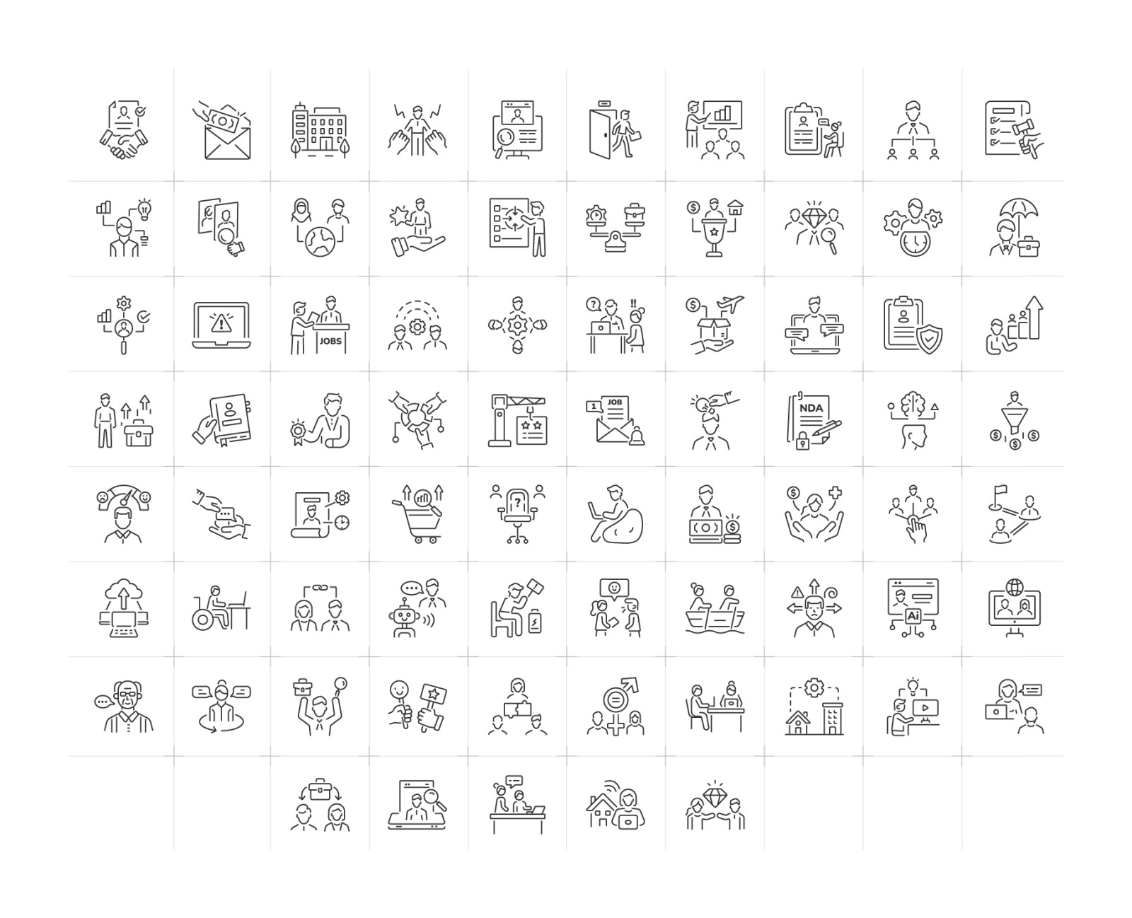 Human Resource Icons Human Resource Icons