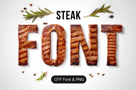 Steak Font - Chuck