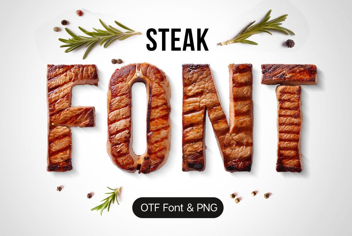Steak Font Steak Font
