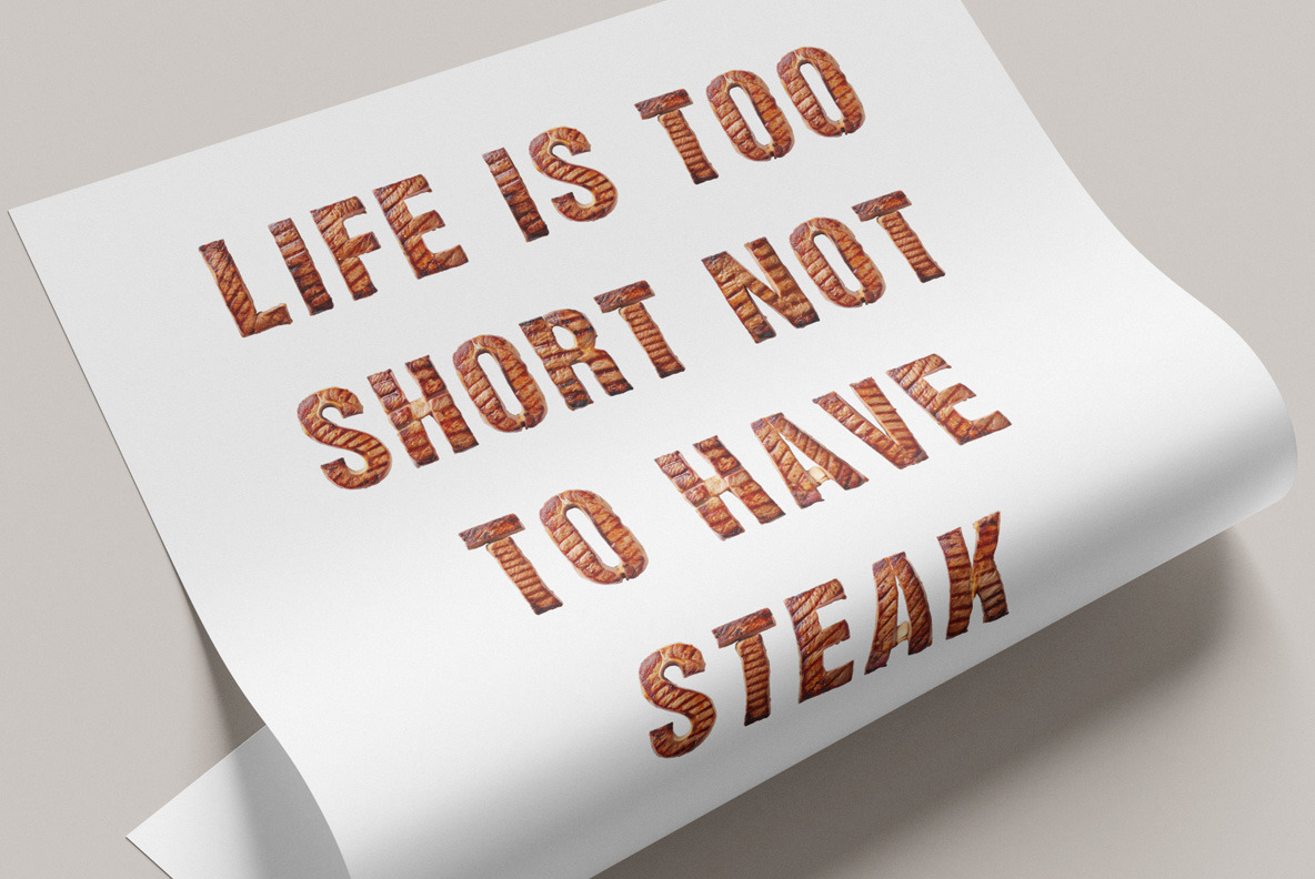 Steak Font Steak Font