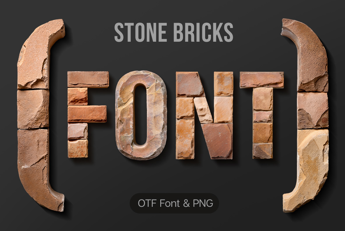Stone Bricks Font Stone Bricks Font