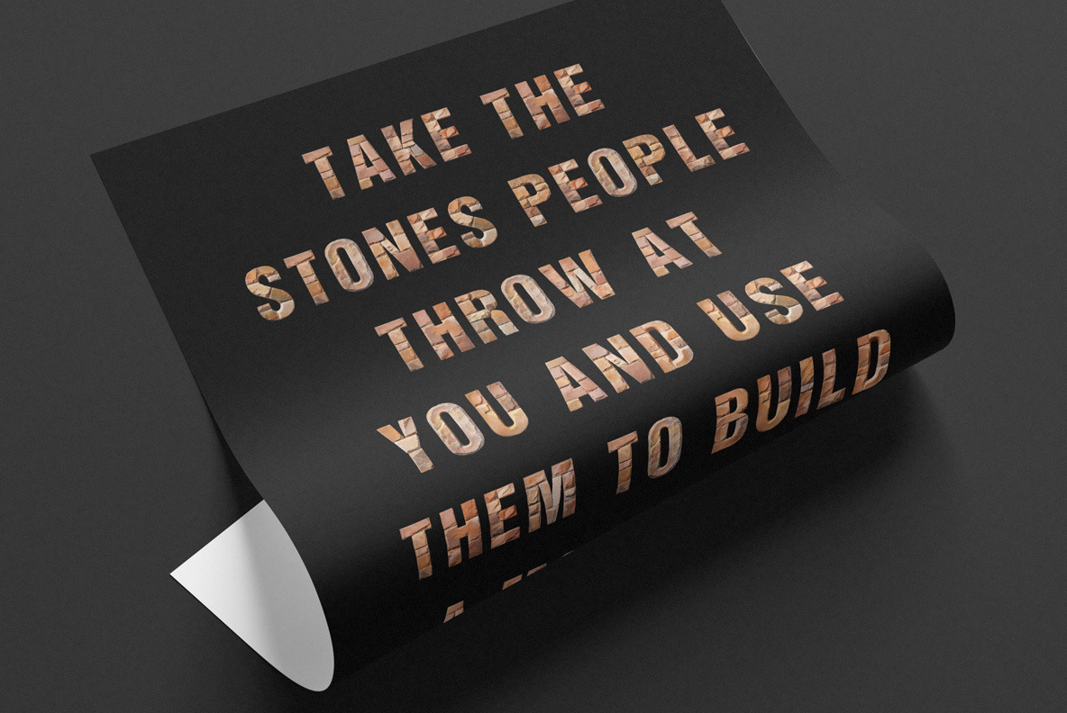 Stone Bricks Font Stone Bricks Font
