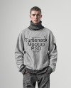 A man Wearing a Turtleneck Sweatshirt Mockup