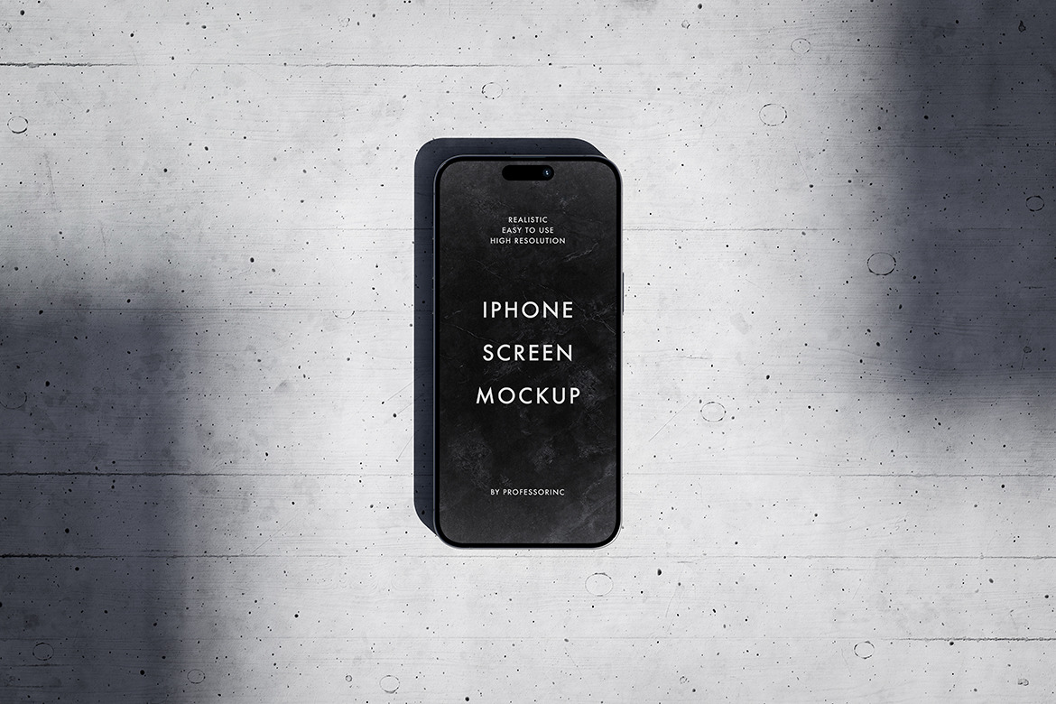 iPhone 15 Pro Max Mockup Set iPhone 15 Pro Max Mockup Set