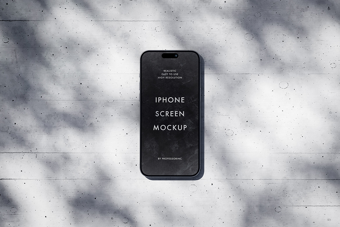 iPhone 15 Pro Max Mockup Set iPhone 15 Pro Max Mockup Set