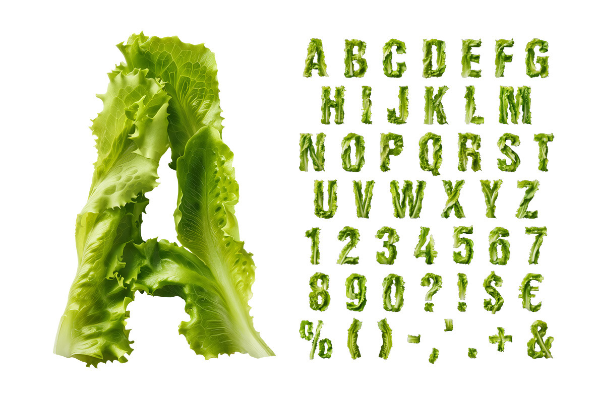 Salad Font Salad Font