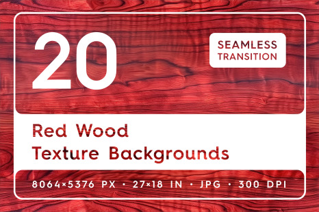 20 Red Wood Texture Backgrounds - Polish