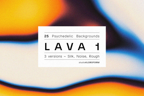 LAVA - 25 Psychedelic Backgrounds - Transitional