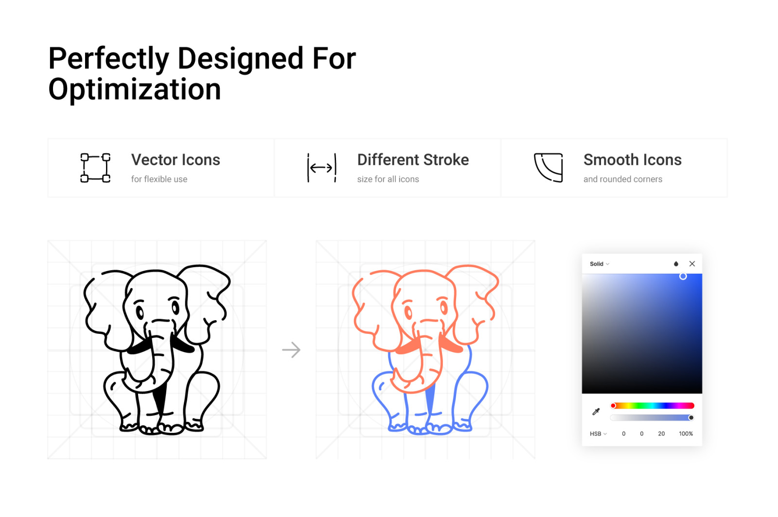 Elephant Drawing Icons Elephant Drawing Icons