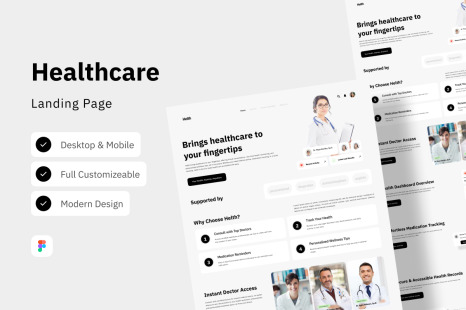 Helth - Healthcare Landing Page - Land