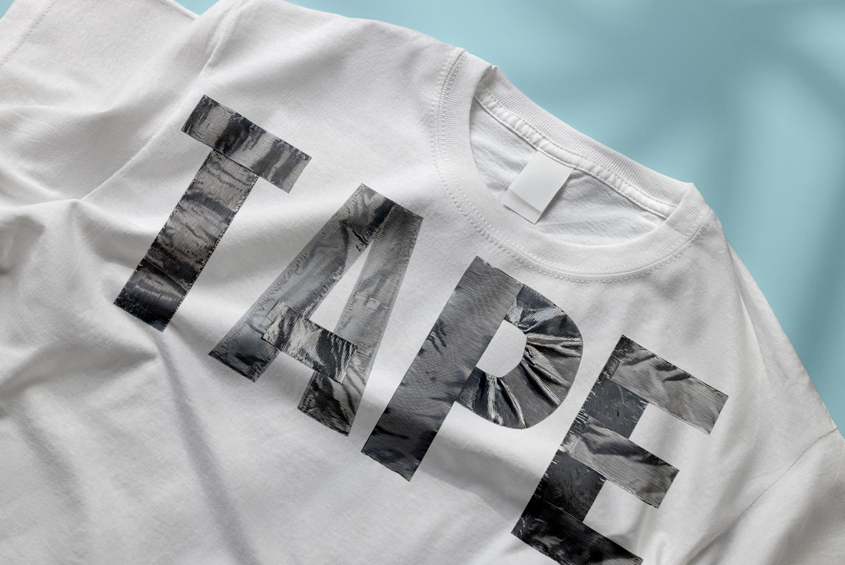 Grey Duct Tape Font Grey Duct Tape Font