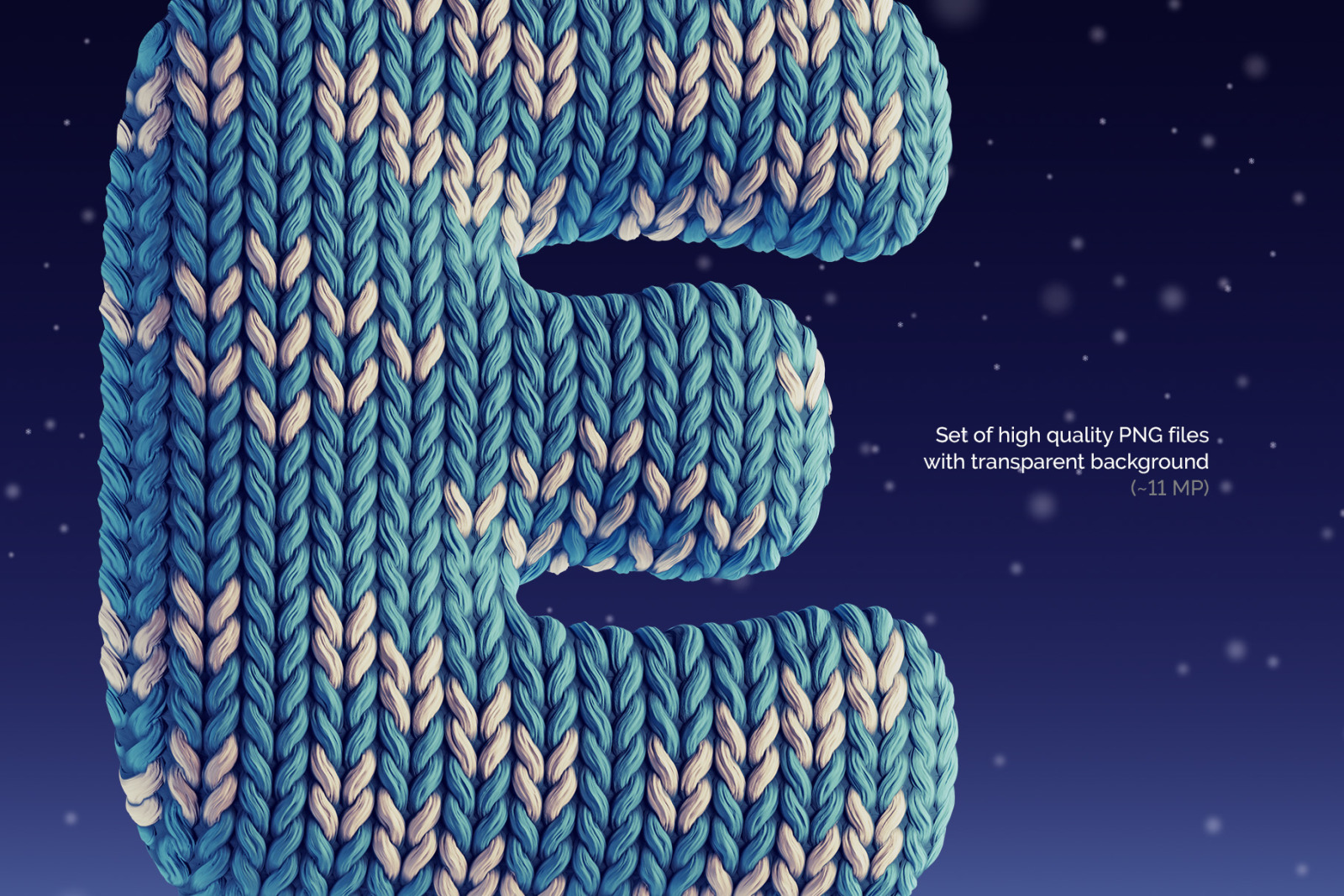 Cozy Winter — Color Bitmap Font Cozy Winter — Color Bitmap Font