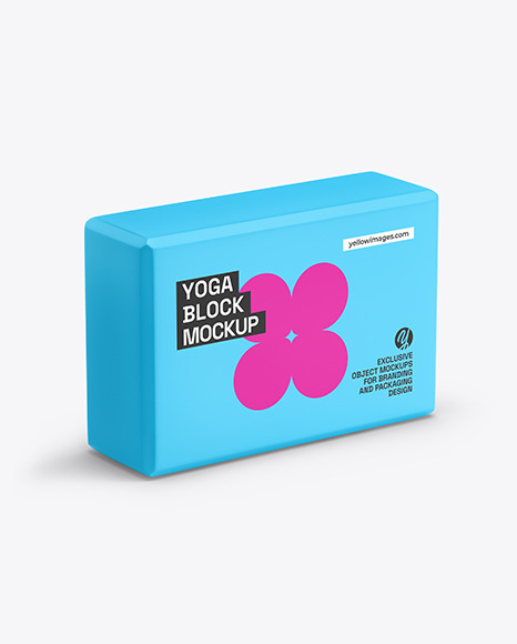 Foam Yoga Block Mockup - Yoga mockup