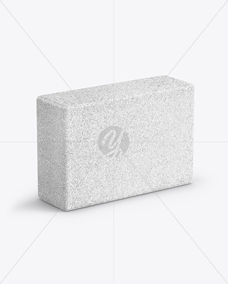 Cork Yoga Block Mockup