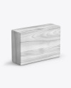 Wooden Yoga Block Mockup