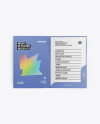 Paper Folder with Menu Card Mockup