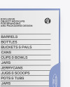 Paper Folder with Menu Card Mockup