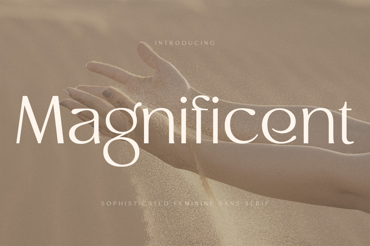 Magnificent - Modern Feminine Vintage Font