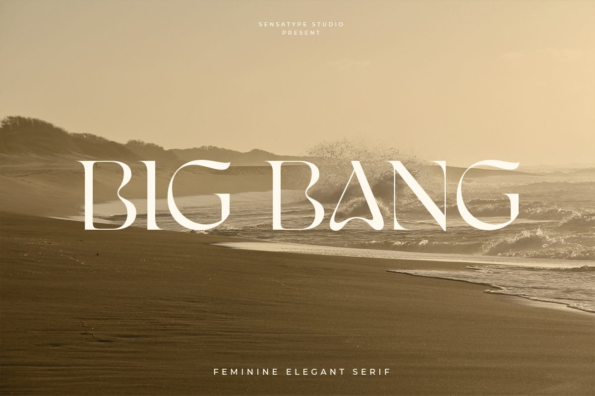 Big Bang - Feminine Elegant Serif Big Bang - Feminine Elegant Serif