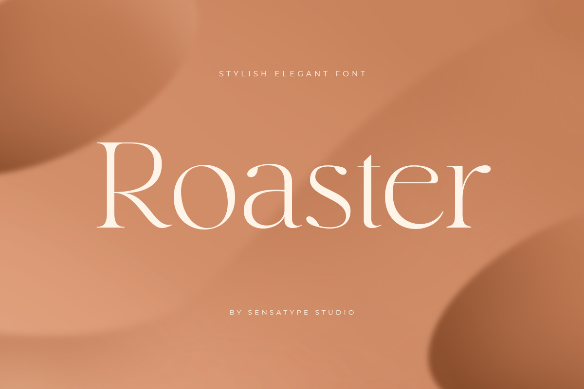 Roaster - Stylish Elegant Font Roaster - Stylish Elegant Font
