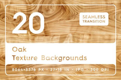 20 Oak Texture Backgrounds - Textures