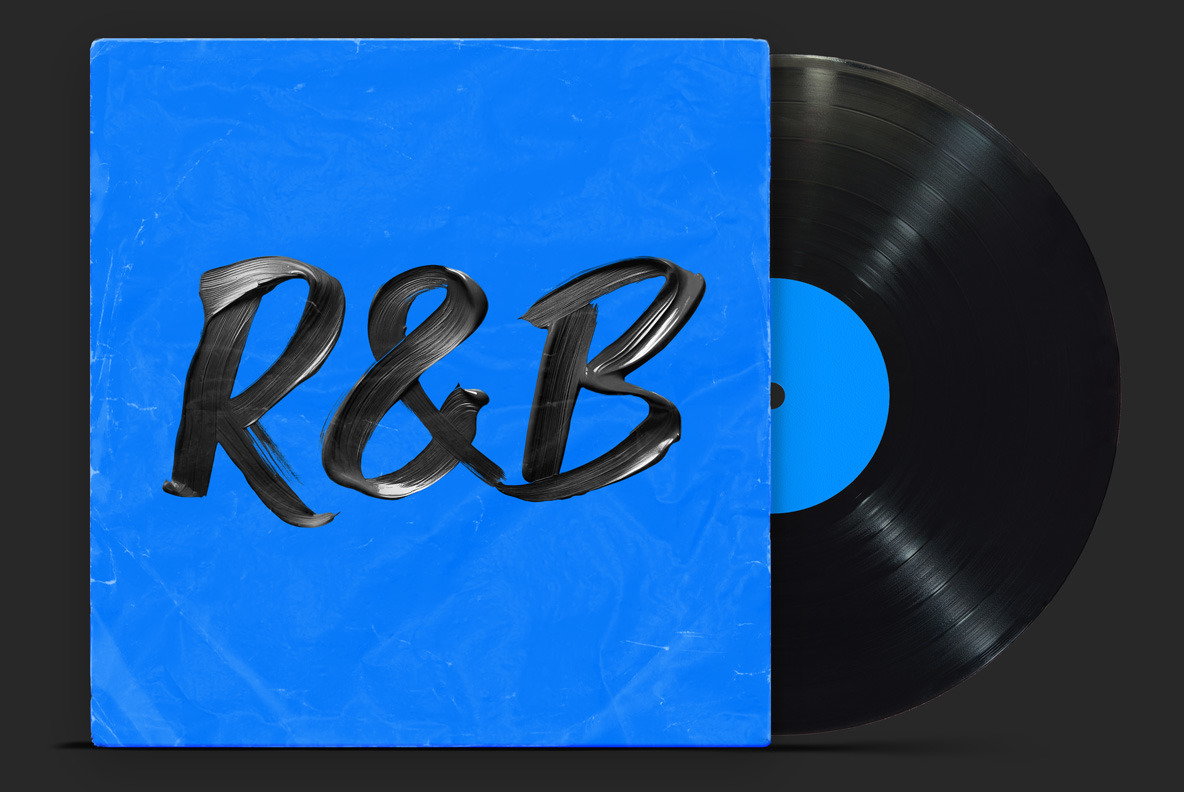 Black Paint Stroke Font Black Paint Stroke Font