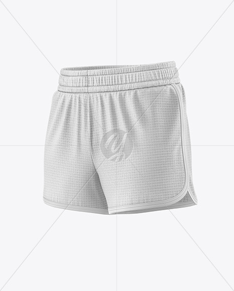 Women's Training Shorts - Front Half Side View