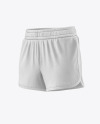 Women's Training Shorts - Front Half Side View