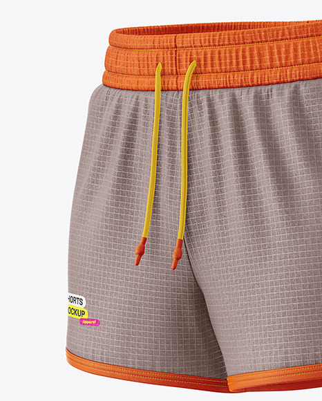Women's Training Shorts - Front Half Side View