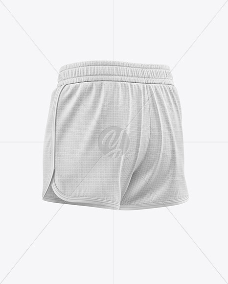 Women’s Training Shorts - Back Half Side View