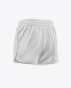 Women’s Training Shorts - Back Half Side View