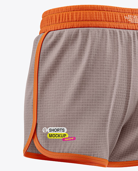 Women’s Training Shorts - Back Half Side View